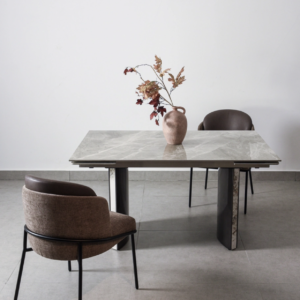 Bàn ăn thông minh Mica chân đen